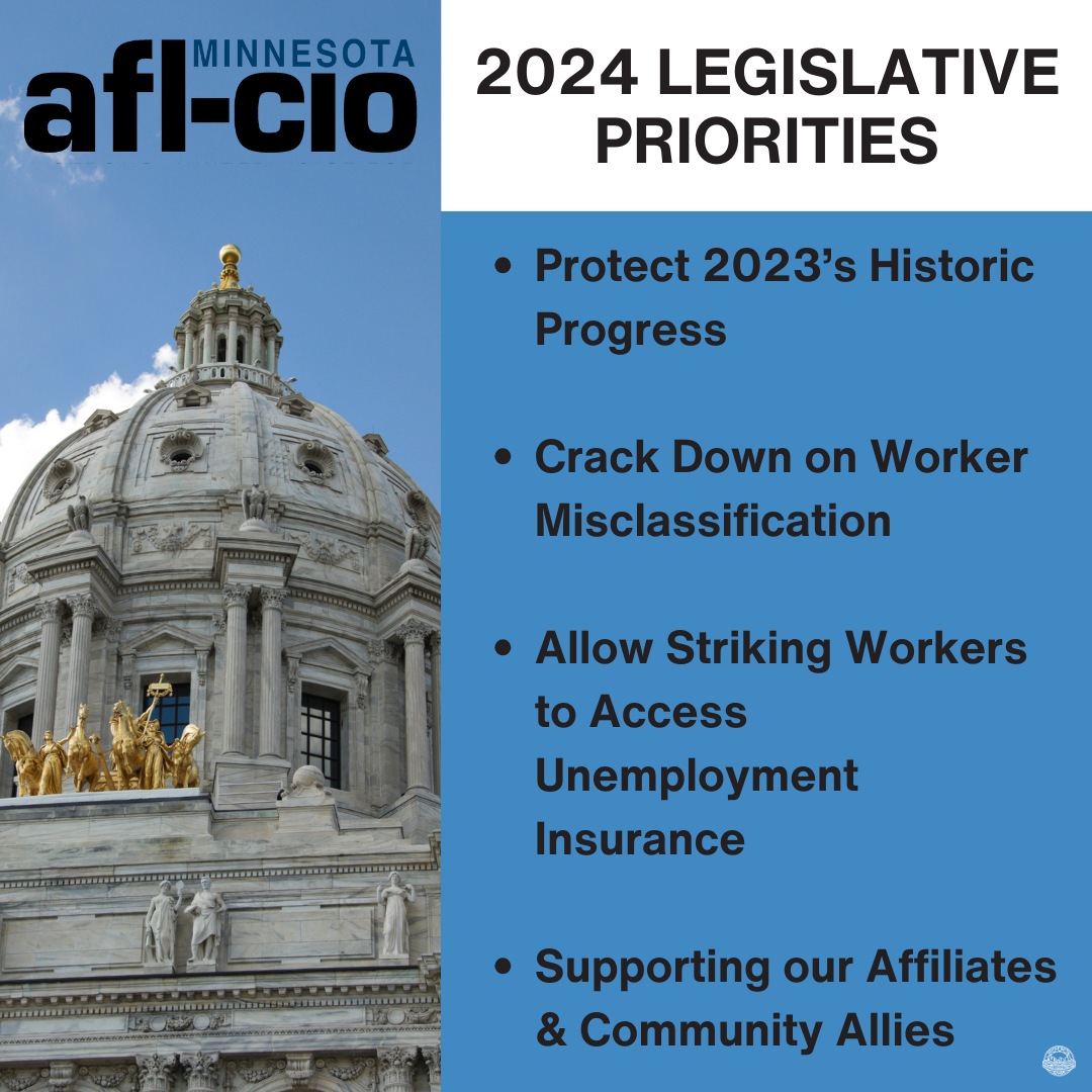 2024 Legislative Priorities Minnesota AFLCIO